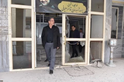 بازدید رئیس دانشگاه ملی مهارت از ساختمان‌های آسیب دیده دانشکده ولی عصر(عج)
