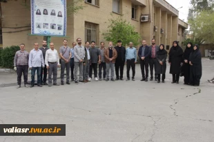آغاز سال کاری جدید با همت بیشتر در دانشکده ولی عصر(عج) 2
