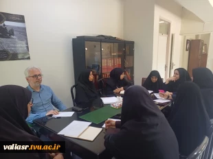 برگزاری جلسه شورای فرهنگی دانشکده ولی عصر(عج) 2