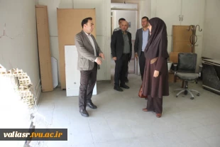 بازدید دکتر رضایان معاون صندوق رفاه دانشجویان از اماکن رفاهی آسیب دیده جنگ تحمیلی رمضان 3