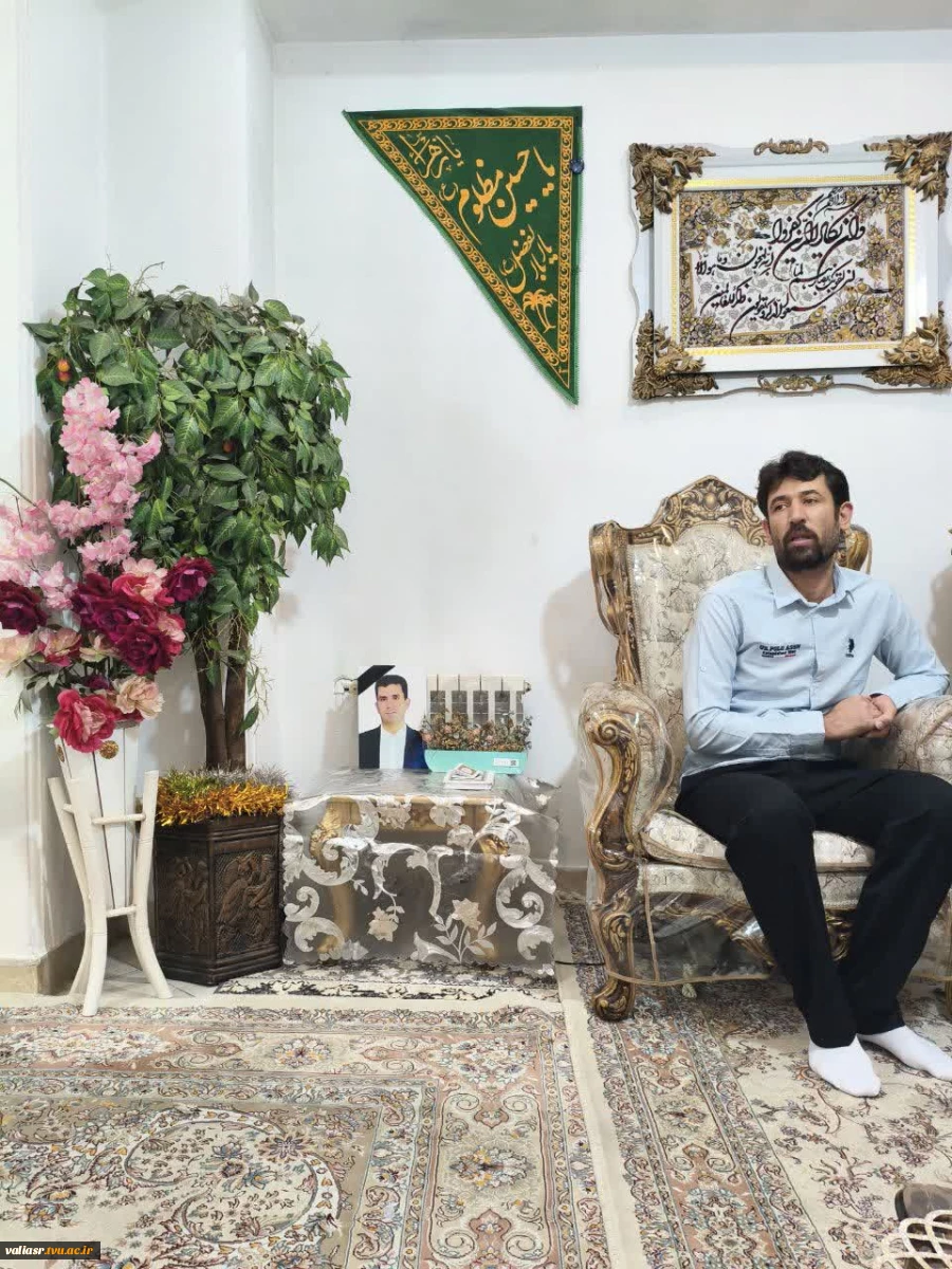 دیدار با همسر و خانواده شهید محمد سیدآبادی 4