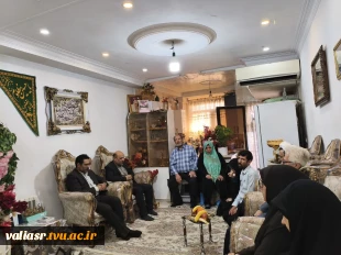 دیدار با همسر و خانواده شهید محمد سیدآبادی 7