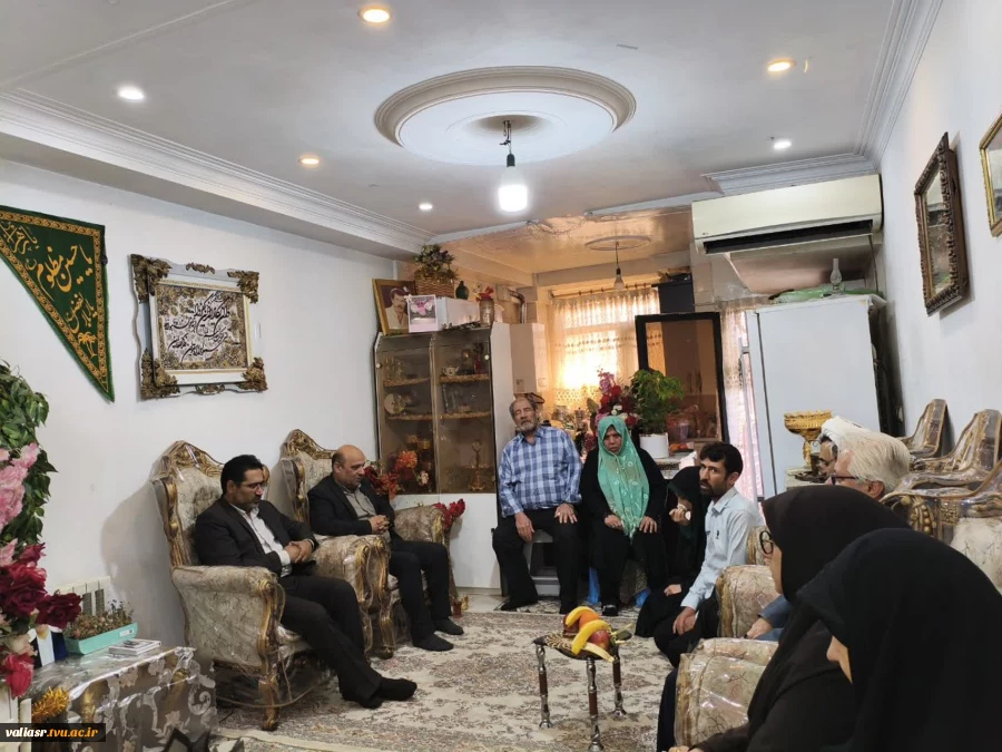 دیدار با همسر و خانواده شهید محمد سیدآبادی 7