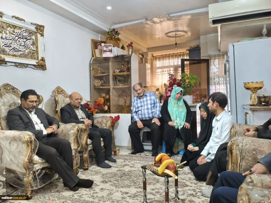 دیدار با همسر و خانواده شهید محمد سیدآبادی 8