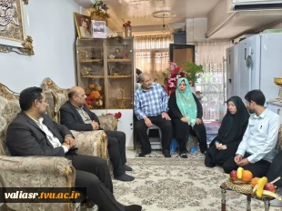 دیدار با همسر و خانواده شهید محمد سیدآبادی 9