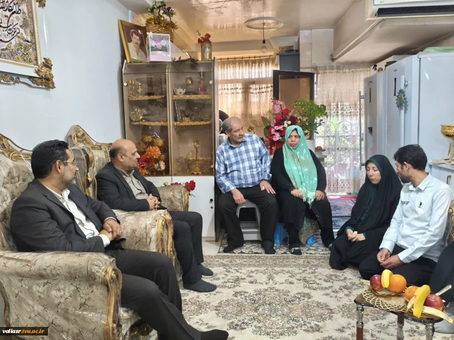 دیدار با همسر و خانواده شهید محمد سیدآبادی 9