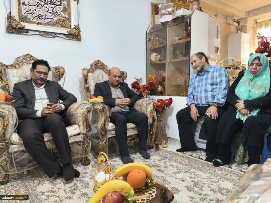 دیدار با همسر و خانواده شهید محمد سیدآبادی 12