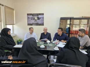 برگزاری جلسه کمیته تجهیزات کارگاهی و آزمایشگاهی در دانشکده ملی مهارت ولی عصر(عج) 2