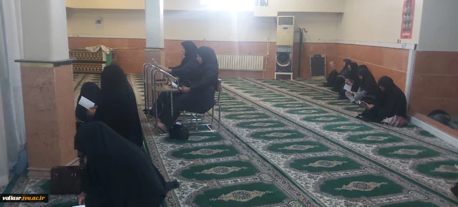 برگزاری مراسم پرفیض دعای عرفه در دانشکده ملی مهارت ولی عصر(عج) 3