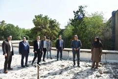 بازدید رئیس دانشگاه ملی مهارت و مدیران ستادی از فضاهای آسیب‌دیده جنگ سوم تحمیلی دانشکده ملی مهارت ولی عصر(عج)