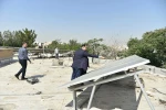 بازدید رئیس دانشگاه ملی مهارت و مدیران ستادی از فضاهای آسیب‌دیده جنگ سوم تحمیلی دانشکده ملی مهارت ولی عصر(عج) 9
