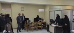 بازدید رئیس دانشگاه ملی مهارت و مدیران ستادی از فضاهای آسیب‌دیده جنگ سوم تحمیلی دانشکده ملی مهارت ولی عصر(عج) 14