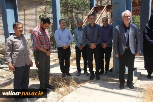 برگزاری مراسم یادبود شهدا در جوار شهدای خوشنام دانشکده ولی عصر(عج) 3