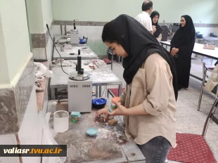 برگزاری کلاسهای عملی رشته طلا و جواهر در دانشکده ملی مهارت ولی عصر (عج) 5