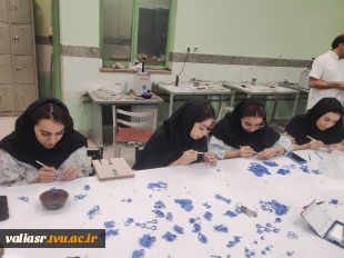 برگزاری کلاسهای عملی رشته طلا و جواهر در دانشکده ملی مهارت ولی عصر (عج) 7