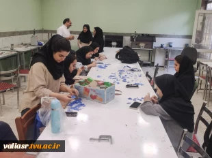 برگزاری کلاسهای عملی رشته طلا و جواهر در دانشکده ملی مهارت ولی عصر (عج) 8