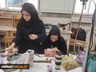 برگزاری کلاسهای عملی رشته طلا و جواهر در دانشکده ملی مهارت ولی عصر (عج) 11