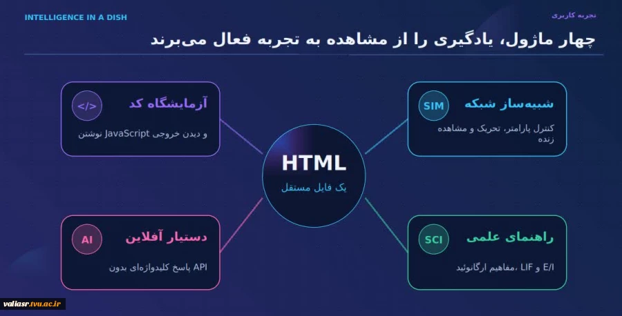 طراحی نرم افزار شبیه‌ساز هوش ارگانوئیدی توسط دانشجوی دانشکده ملی مهارت ولی عصر (عج) 5