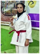 کسب مقام سوم رشته کاتای تیمی با حضور مبینا احمدی دانشجوی دانشکده ولی عصر(عج) 2