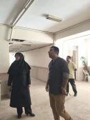 بازدید رئیس دانشکده ولی عصر(عج) از روند فعالیت های عمرانی دانشکده 4