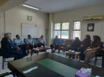 برگزاری جلسه ریاست با نیروهای نگهبانی و انتظامات دانشکده ولی عصر(عج) 3