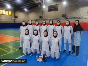 بازی دوستانه تیم فوتسال دانشگاه ملی مهارت  با تیم باشگاه جشنواره در هفدهمین المپیاد فرهنگی_ ورزشی دانشجویان دختردانشگاهها و موسسات آموزش عالی کشور برگزار شد 3