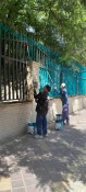 نو سازی و نقاشی  دانشکده ملی مهارت ولی عصر (عج) با همکاری شهرداری ناحیه 3 منطقه 15 تهران بزرگ 4