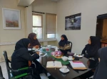 جلسه هم‌اندیشی انجمن‌ علمی طلا و جواهر  و صنایع دستی با کانون همیاران سلامت دانشکده ولی عصر(عج) 3