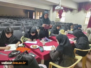 ورکشاپ طراحی همراه با کارگاه روانشناسی با موضوع" هنر، روان و تجربه ای برای خلق آرامش" برگزار شد 3