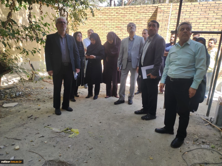 بازدید معاونان آموزشی و پژوهشی دانشگاه ملی مهارت از آموزشکده دختران تهران (ولیعصر(عج)) 2