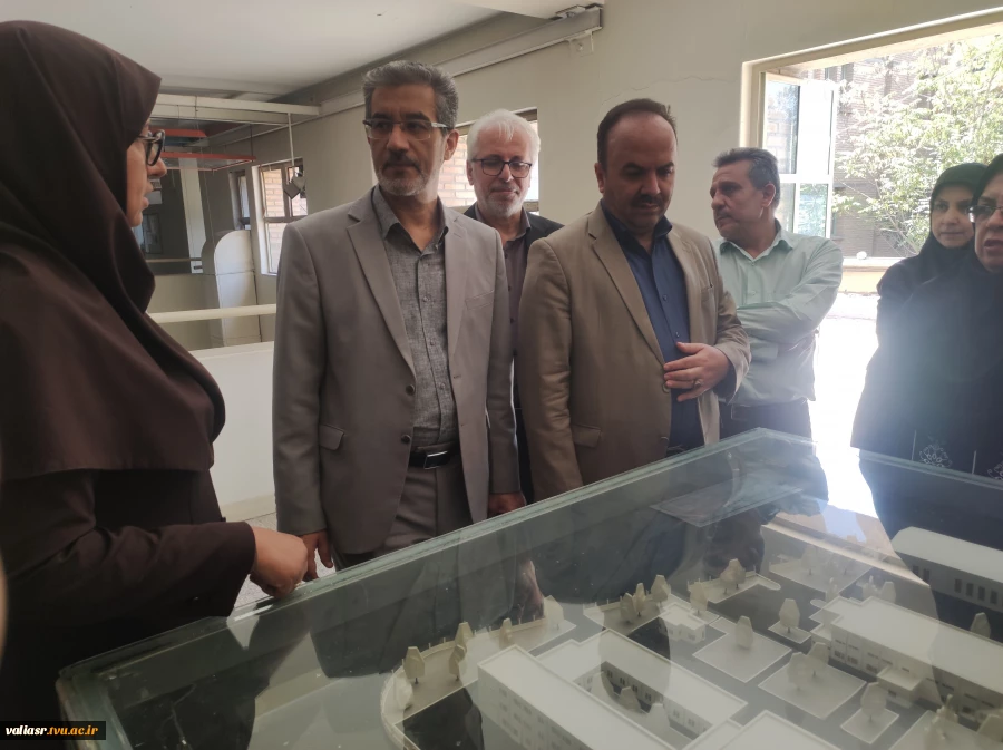 بازدید معاونان آموزشی و پژوهشی دانشگاه ملی مهارت از آموزشکده دختران تهران (ولیعصر(عج)) 2