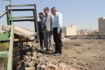 بازدید معاونین آموزشی و پژوهشی دانشگاه ملی مهارت از روند بازسازی دانشکده ملی مهارت دختران ولی عصر (عج) 5