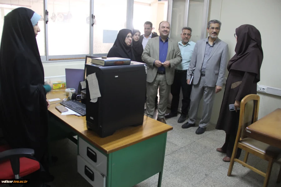 بازدید معاونین آموزشی و پژوهشی دانشگاه ملی مهارت از روند بازسازی دانشکده ملی مهارت دختران ولی عصر (عج) 10
