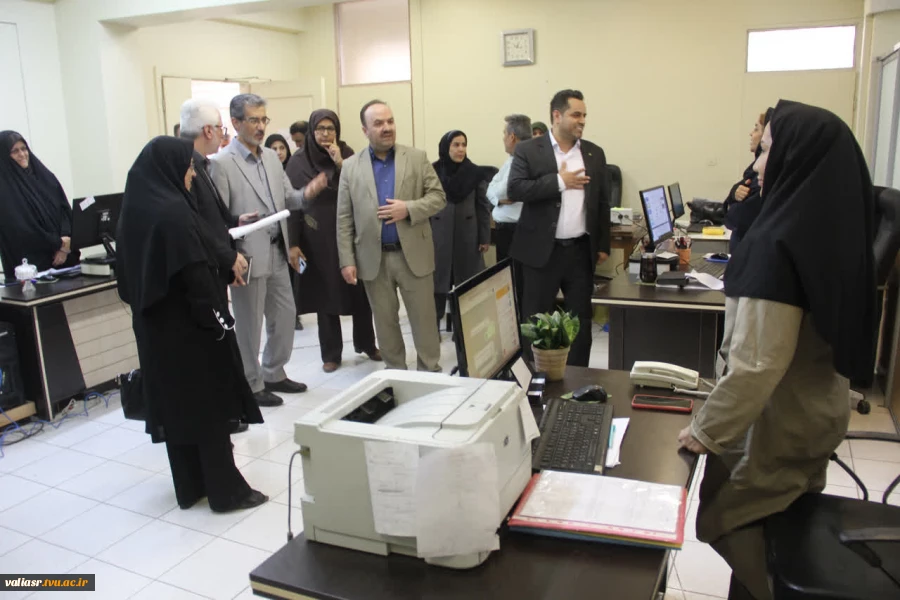 بازدید معاونین آموزشی و پژوهشی دانشگاه ملی مهارت از روند بازسازی دانشکده ملی مهارت دختران ولی عصر (عج) 12