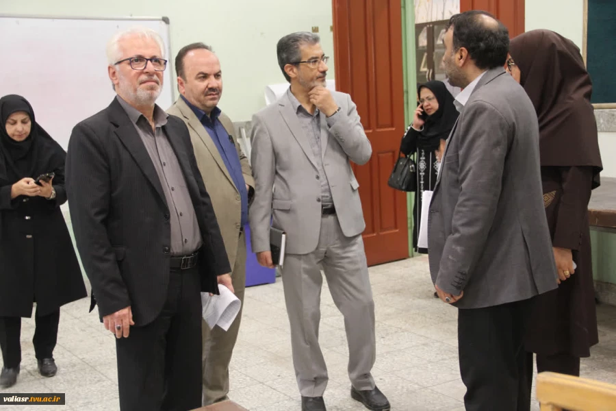 بازدید معاونین آموزشی و پژوهشی دانشگاه ملی مهارت از روند بازسازی دانشکده ملی مهارت دختران ولی عصر (عج) 13