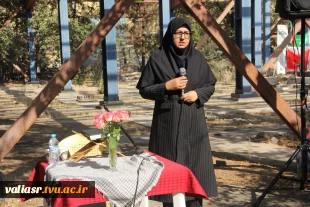 برگزاری مراسم تجدید میثاق دانشگاهیان دانشکده ولی عصر (عج) با آرمان‌های امام راحل و قائد شهید امت و شهدای خوشنام دانشکده 9