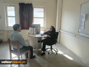 برگزاری طرح غربالگری  اختلال پس از سانحه (PTSD)  به مناسبت  هفته سلامت روان  در دانشکده ملی مهارت ولی عصر(عج) 2