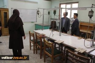 بازدید سرپرست دانشگاه ملی مهارت واحد استانی تهران از روند بازسازی دانشکده ملی مهارت دختران ولی عصر (عج) 3