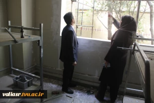 بازدید سرپرست دانشگاه ملی مهارت واحد استانی تهران از دانشکده دختران ولی‌عصر(عج) در شروع سال تحصیلی 2