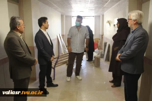 بازدید سرپرست دانشگاه ملی مهارت واحد استانی تهران از دانشکده دختران ولی‌عصر(عج) در شروع سال تحصیلی 2