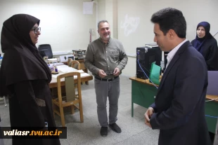 بازدید سرپرست دانشگاه ملی مهارت واحد استانی تهران از دانشکده دختران ولی‌عصر(عج) در شروع سال تحصیلی 2