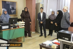 بازدید سرپرست دانشگاه ملی مهارت واحد استانی تهران از دانشکده دختران ولی‌عصر(عج) در شروع سال تحصیلی 2
