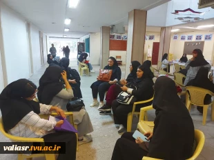 ازسرگیری فعالیت حضوری دانشجویان در دانشکده ولی عصر(عج) 3