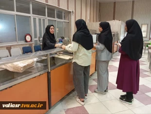 ازسرگیری فعالیت حضوری دانشجویان در دانشکده ولی عصر(عج) 4
