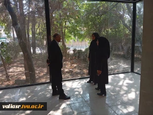 بازدید مدیر کل اداره کل امور دانشجویی دانشگاه ملی مهارت از دانشکده ولی عصر(عج) 2