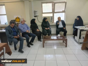 بازدید مدیر کل اداره کل امور دانشجویی دانشگاه ملی مهارت از دانشکده ولی عصر(عج) 3